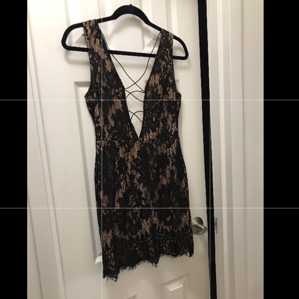 Beautiful lace mini dress